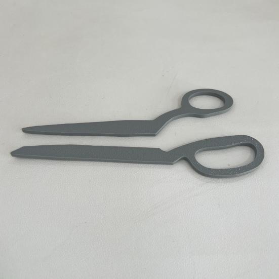 2Pcs 3D Scissor Hair Clips, Mini Scissor Hair Sticks for Medium Thick Hair Lazy Bun Half-Tied Style, Plastic Hair Accessories for Girls Women