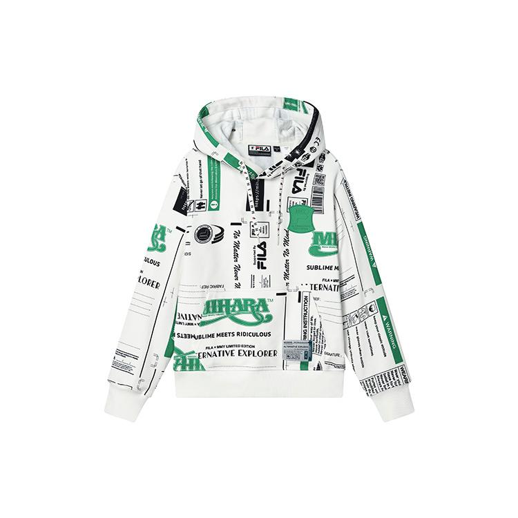 

New FILA Sweatshirts Women s Coconut Milk White F11W243208F-IV S