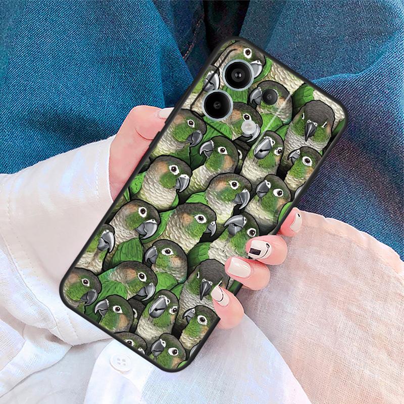 Animal Parrot Bird Cover For Xiaomi Redmi Note 14 13 Pro 12 11 9 10 9S 10S 11S 12S Redmi 14C 10C 12C 13C Case