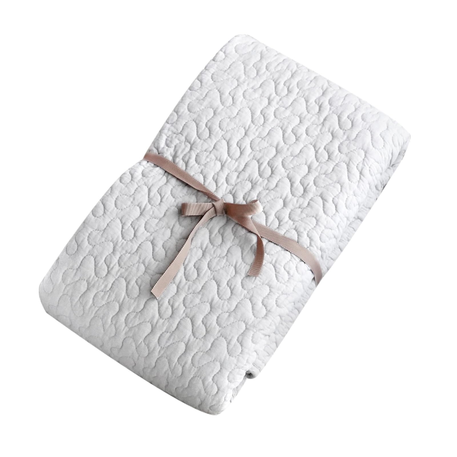 

atRise Ible Rug Ible Mat to the touch easy to wash even if it gets play mat Ible Carpet Rug Mat Quilted Light color cotton Stylish Cute [AtRise] слоновая кость