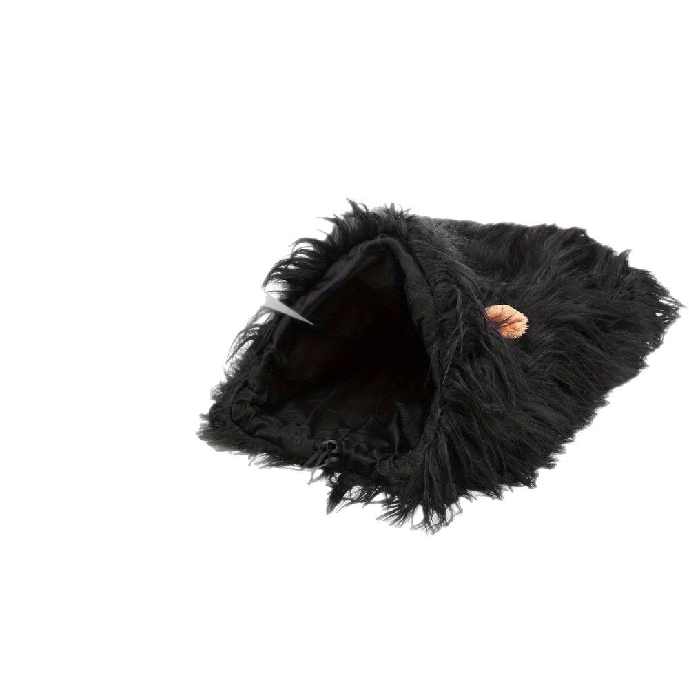 Lion Mane Wig with Ears for Dogs - Pet Costume Headgear for Halloween