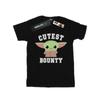Star Wars Mens The Mandalorian Cutest Bounty T-Shirt