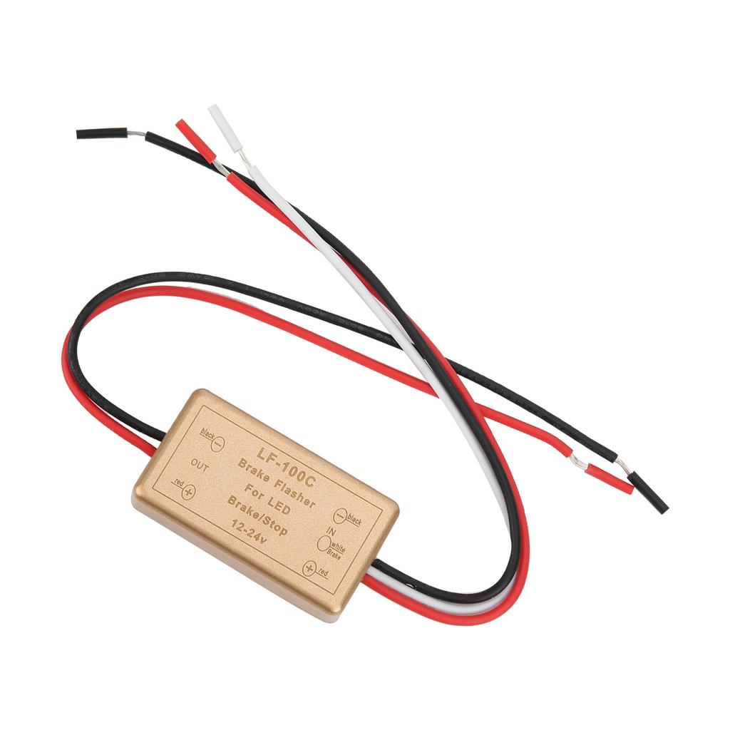 LF?100C Automobile LED Light Control Module Switch Relay Flasher Simple Installation 12?24V