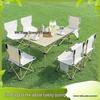 Portable Outdoor Folding Table and Chair Set - Durable Egg Roll Design for Camping, Picnics, & Fishing