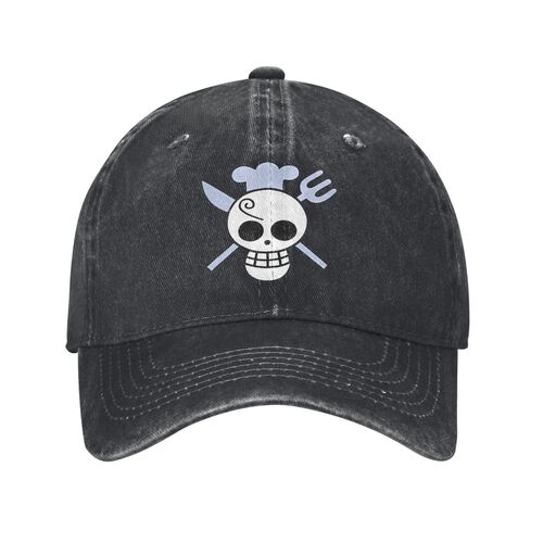 Luffy Gear Moon One Piece Men Women Baseball Cap Distressed Washed Hat Vintage Outdoor Running Golf Unstructured Soft Sun Cap