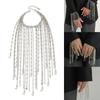 Alloy Long Tassel Bracelet Exaggeration Link Chain Bangle New Design Chain Bracelet