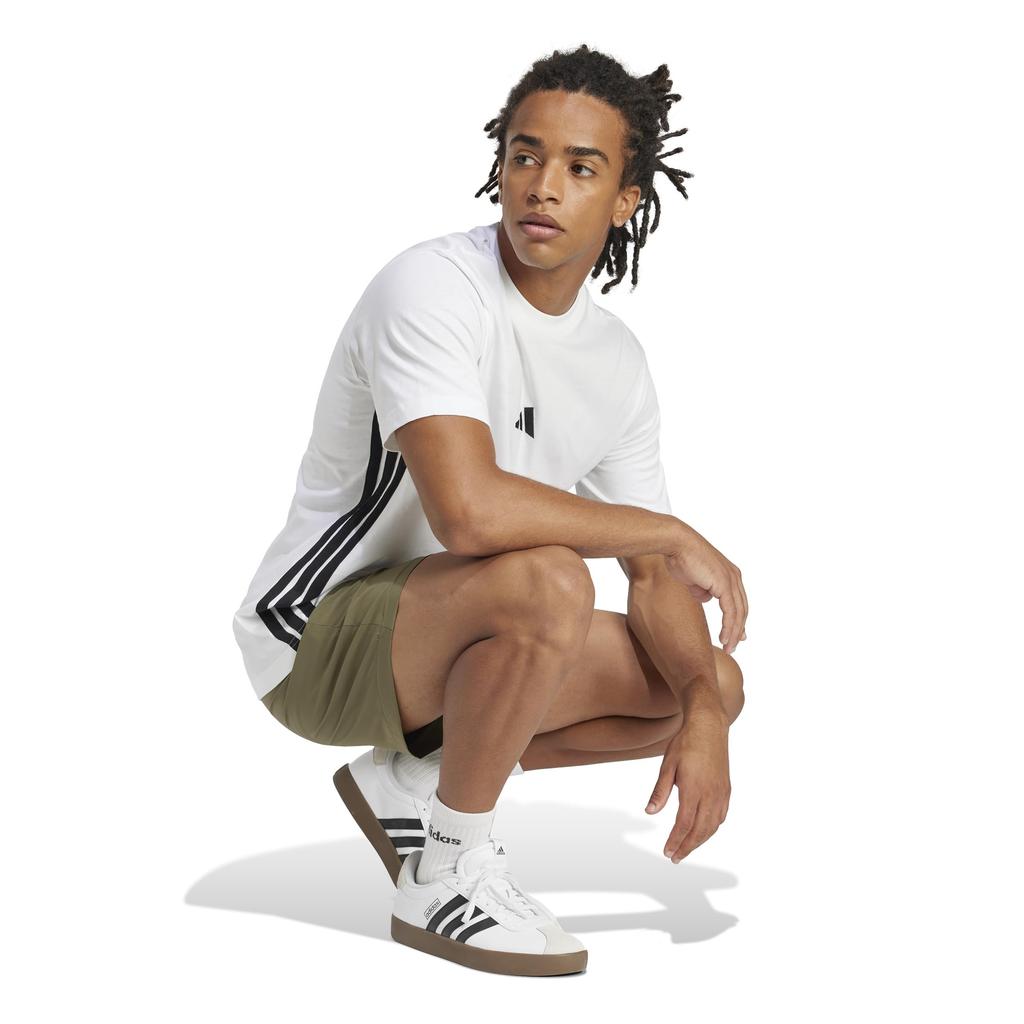 M ESS 3S SJ [Adidas] T-Shirt Herren Weiß/Schwarz (JE6388) J/S