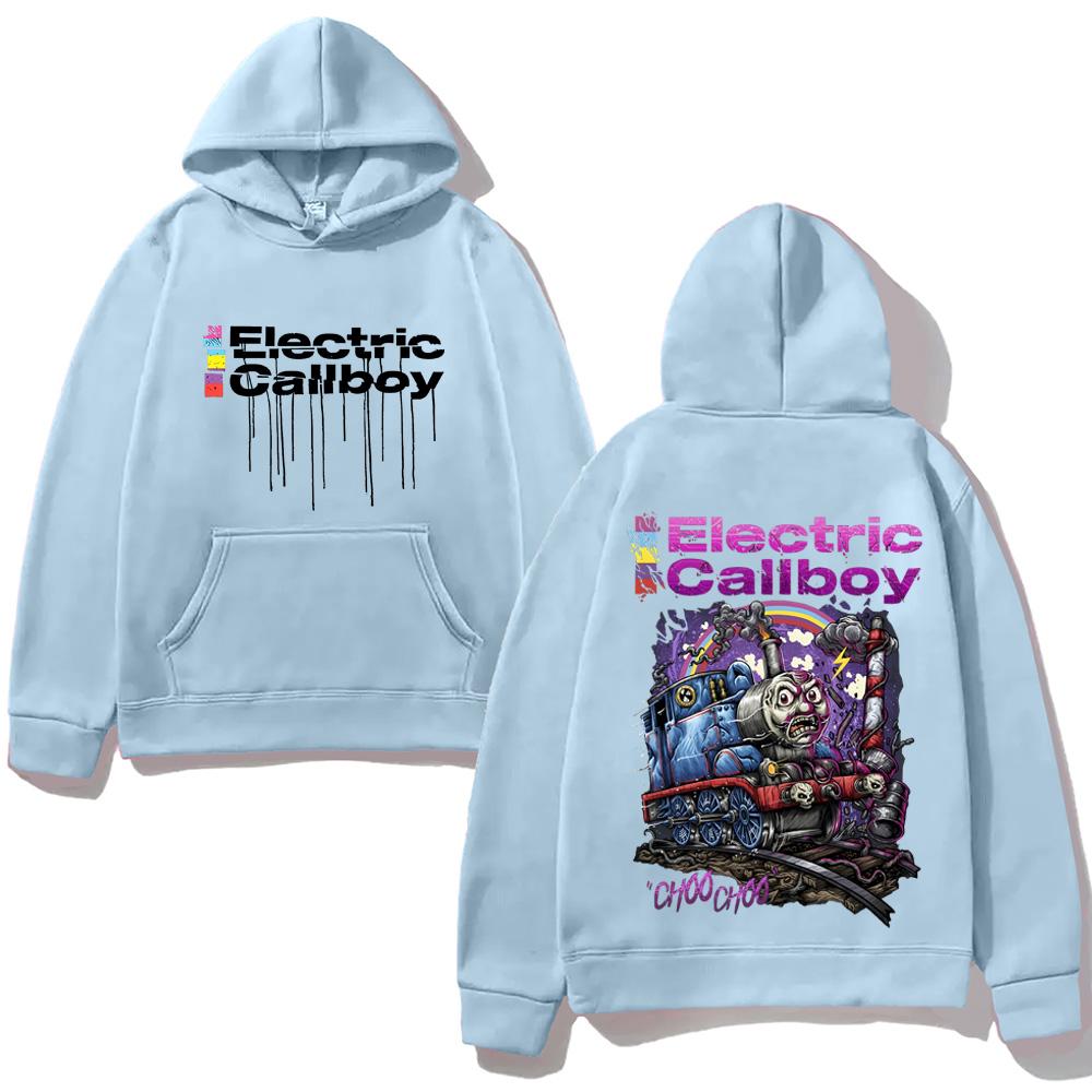 Electric Callboy Hoodie Punk 2025New Album Fashion Sweatshirt Graphic Printing Grunge Clothing Retro High Quality Hoody