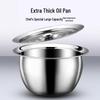 Van Gogh Stainless Steel Oil Pot with Lid and Filter