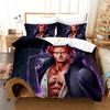 Hot Sell One Piece Bedding Set Quilt Cover Luffy Pillowcase Cartoon Anime Duvet Cover Bedding Suit Christmas Gift For Kids