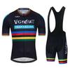 Vendull 2025 Cycling Jersey Set Summer Spain MTB Bike Clothes Uniform Maillot Ropa Ciclismo Men Bicycle Clothing Suit Hombre