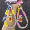 Mobile Phone Lanyard Wrist Short Ins Cartoon Cute Snake Pendant Mobile Phone Case Small Lanyard Thumb Ring Lanyard