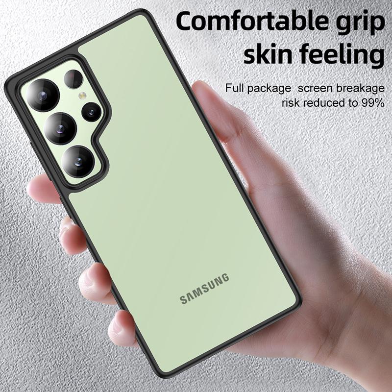 For Samsung Galaxy S25 Ultra Case PC+TPU Phone Cover Airbag Protection