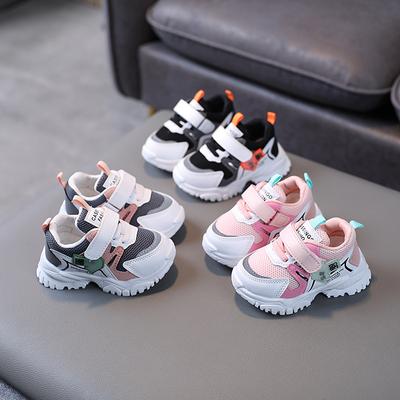 Children's Sports Shoes Boys Spring and Autumn New 1-5 Years Old Girls Mesh Single Shoes