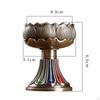 Elegant Lotus Ghee Candle Holder for