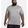 Nike Dri-FIT Legend Solid Logo Sports Fitness Quick-Dry Crew Neck Short Sleeve T-Shirt Men Tops Gray DX0989-091