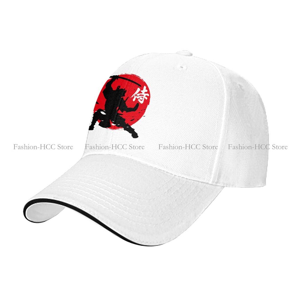 Sword Culture Solid Color Baseball Caps Peaked Cap Japanese Samurai Warrior Bushido Sun Shade Hats Men Women