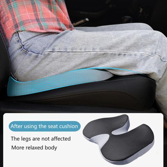 Memory Foam Seat Cushion Office Chair Pad Car Cushion Student Sitting Pad Hip Support