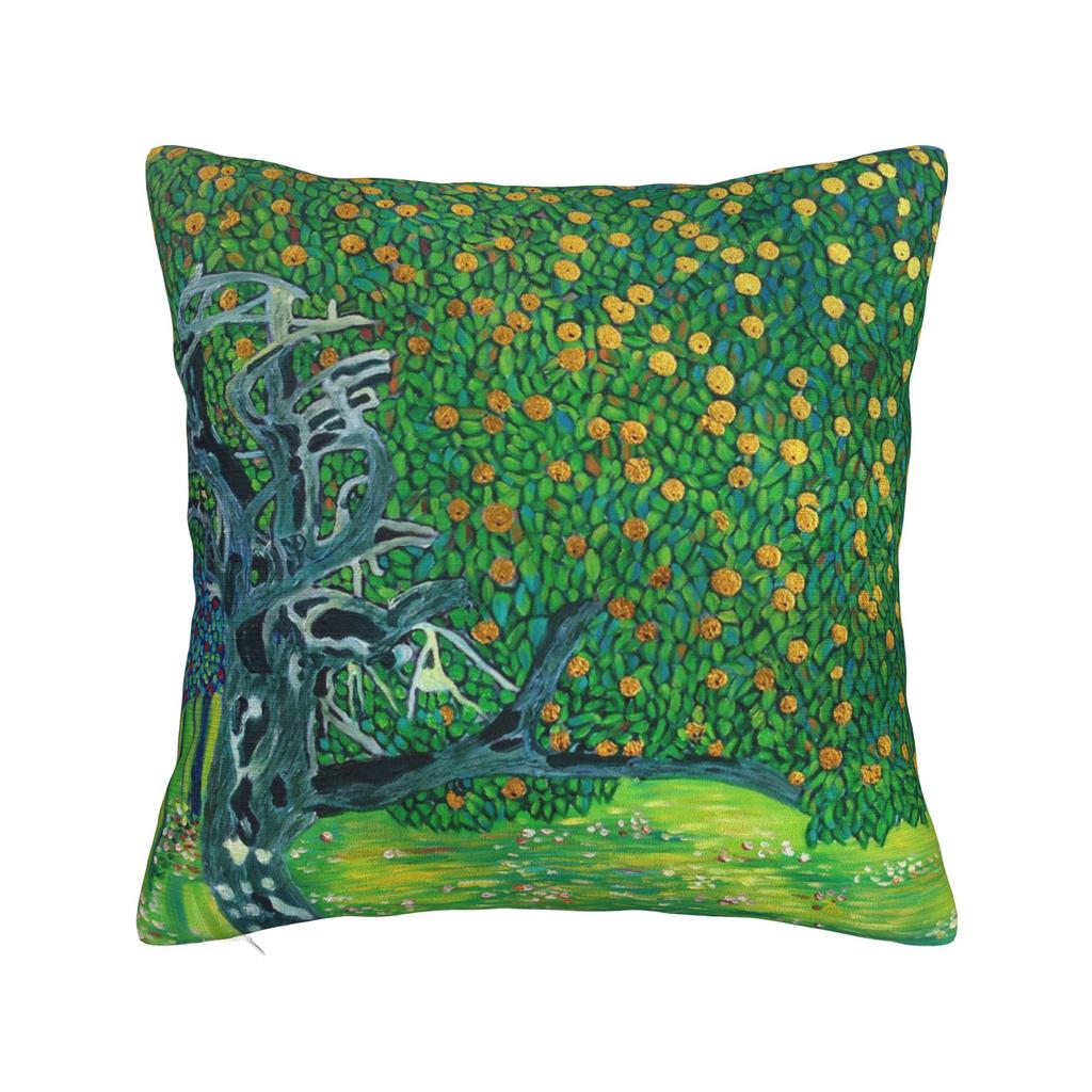 Gustav Klimt The Kiss Square Pillow Cases  Cushion Cover Custom Polyester Decor Throw Pillow Case Cover for Home 18x18