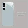 Solid color green electroplated glass phone case suitable for Samsung Galaxy S26 S25 S24 S23 S22 S20 FE/Ultra/Plus anti drop