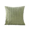 Corduroy Pillowcase Nordic Solid Color Simple Square Cushion Home Sofa Bedside Decorative Pillowcase