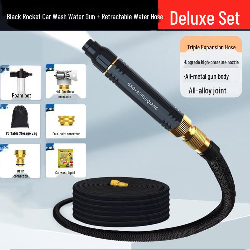 Luxury Alloy High-Pressure Water Gun Kit