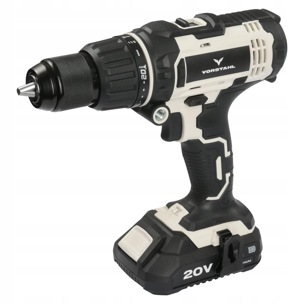 Cordless Impact Drill Driver 50Nm Battery 1x 2Ah Vorstahl Case