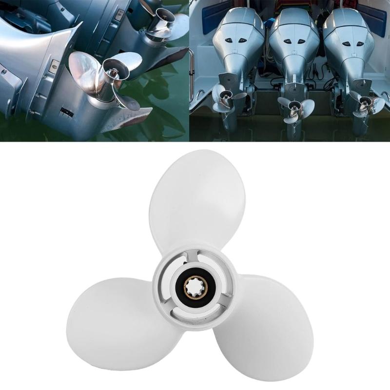 9-1/4 x 8 Outboard Propeller 683-45947-00-EL for Motor 9.9HP 15HP 20HP Outboard Propeller Corrosion Resistant