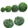 Topiary Ball Plastic Verdant Greenery Ball Tear Resistant Faux Plant Ball for Garden Yard Wedding Decoration