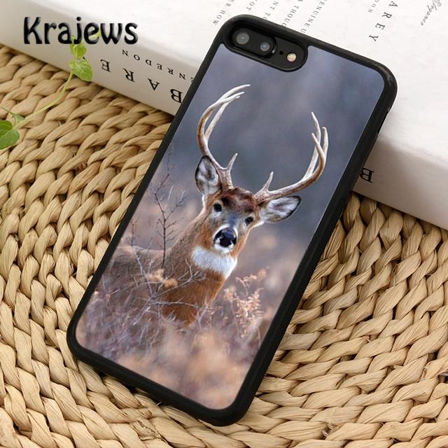 Husa de telefon moale Krajews Deer pentru iPhone 14 5s 6s 7 8 plus X XR XS 11 12 13 pro max Samsung Galaxy S21 S22 ultra