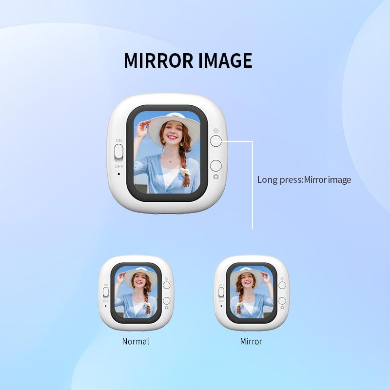 Compact Cross-Border Mobile Phone Selfie Display with Rear Camera Connection