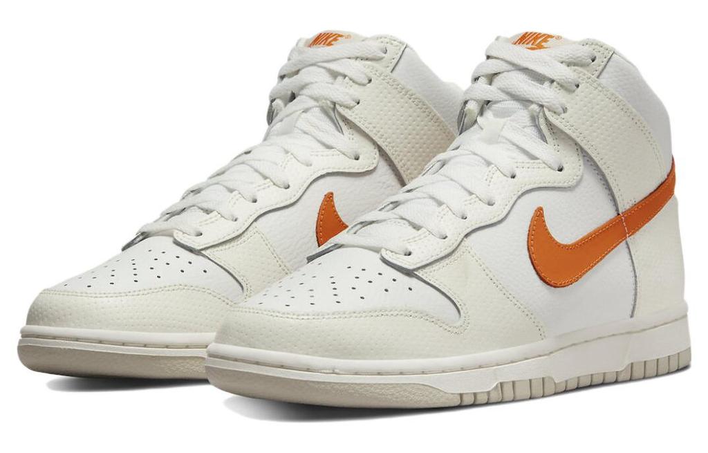 Nike Dunk High White Magma Orange Women's DV6986-100