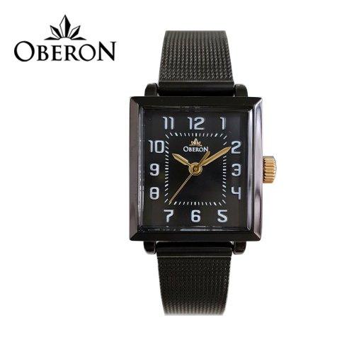 [OBERON] OBERON Women s Fashion Band Watch OB-604 BKBK none