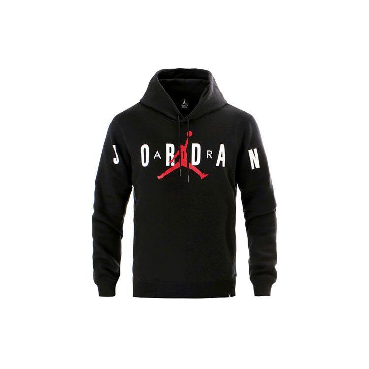 Jordan Jumpman Sweatshirts Herren Schwarz Mit Kapuze Moderat Regular 834372-010