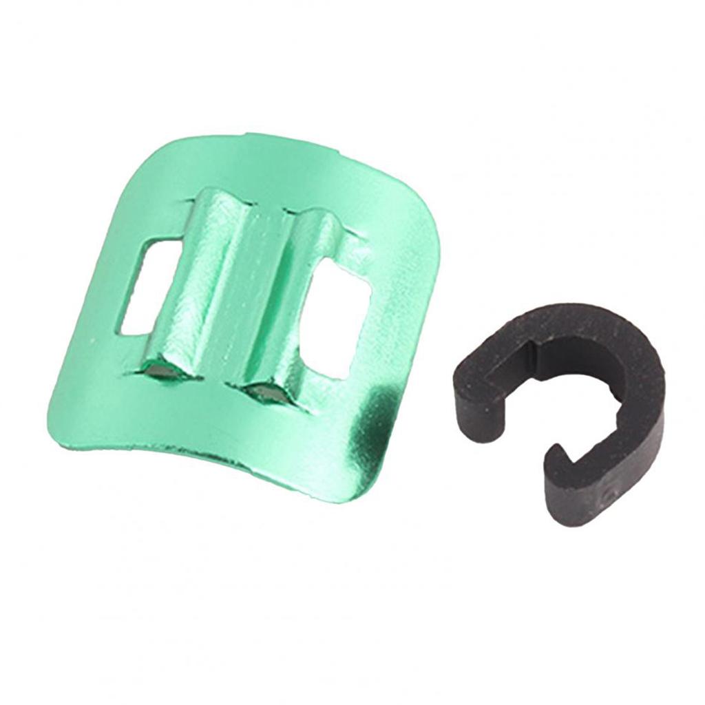 5 Stück / Packung Fahrradkabelhalter Fahrradkabelklemmen Aluminiumlegierung C-Form Schnalle Für Rennrad Brems- Schaltzüge