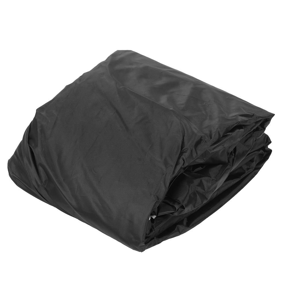 420D Silver Coating Oxford Cloth Waterproof UV Protection Boat Yacht Cover 530x290cmBlack
