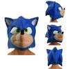 Sonic the Hedgehog Maske Realistisch und Atmungsaktiv Halloween Party Requisite