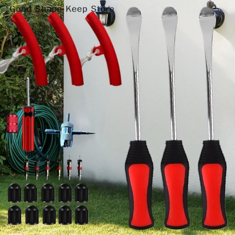 Motorcycle Bicycle Tire Changing Levers Auto Spoon Rim Protector Tire Kit - Essential Tool for Safe And Efficient Tire Changes