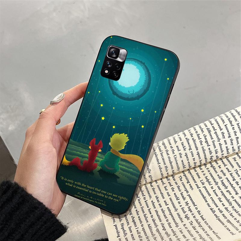Phone Case For Xiaomi Redmi note 13 12S 12 Pro 11S 11 10 Pro 10S 12S Redmi 10 10C 9C 13C The Little Prince Fox Case