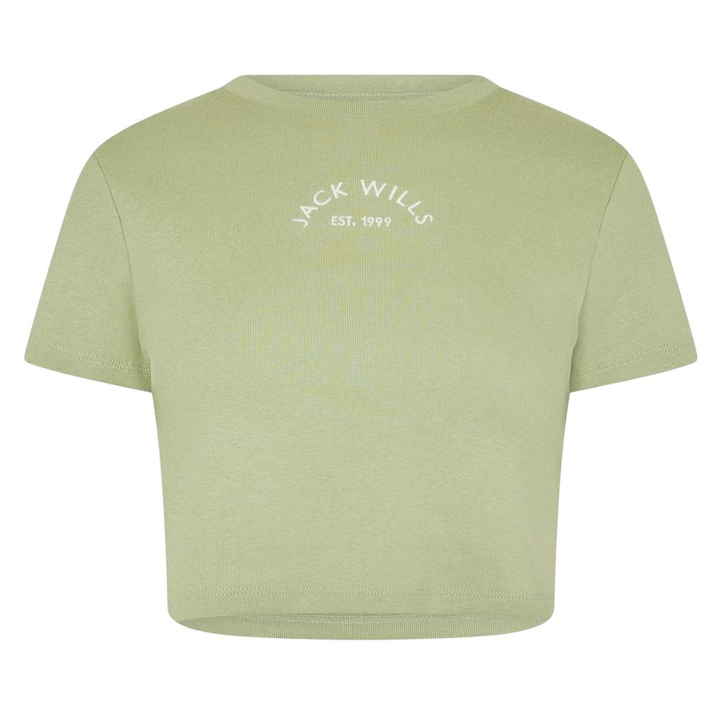 Jack Wills Womens/Ladies 1 Cotton Crop T-Shirt