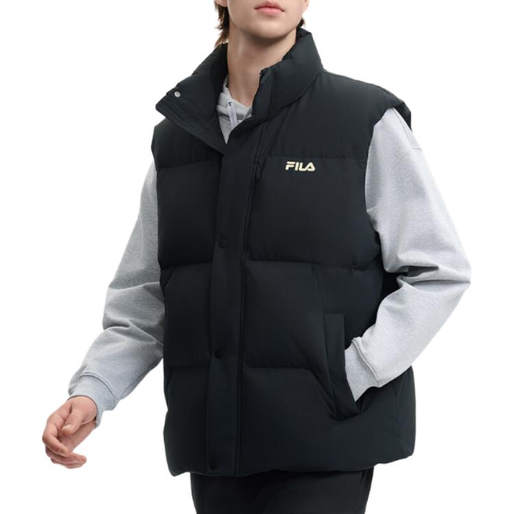 Men's Vest FILA ORIGINALE Vest Men's Jet Black