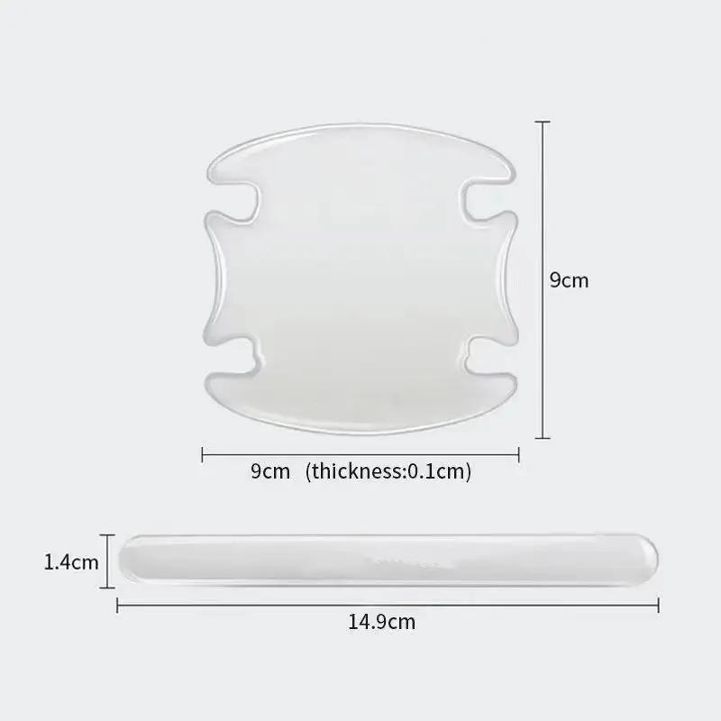 BAGV1 2026 Car Sticker Car Door Bowl Handle Protector Stickers Transparent Anti-scratch Film For All BMW Performance F25 F26 F15 F16 E