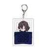 Demon Slayer Anime Keychain Acrylic Transparent Keychain Pendant Accessories For Fans Collection Gift Cosplay Merchandise
