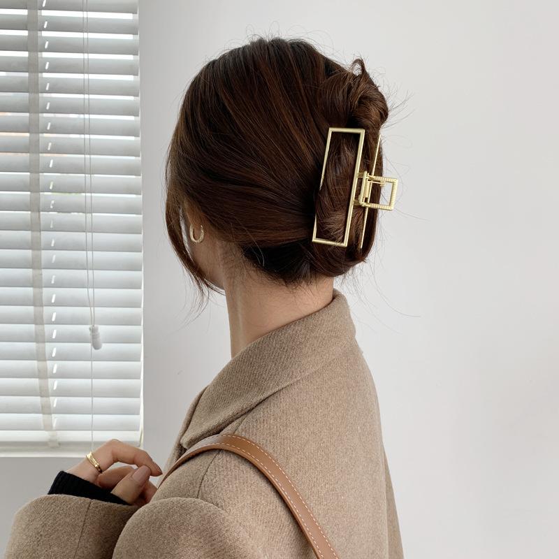 56 Stile Koreanische Metall Gold Silber Damen Haarnadeln und Spangen Kralle Accessoires Geometrisch Krabbe Kopfschmuck Damenschmuck