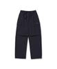 SNOWPEAK APPAREL Women'S Lightly Brushed Cargo Drawstring Pants (S26Wwtpt33) Dark Navy