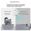 2600mAh Smart Cat Odor Purifier For Cats Litter Box Deodorizer Rechargeable Air Cleaner Dog Toilet Pets Deodorization Electronic