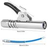 Durable Grease Coupler Lock Nozzle For Manual Pneumatic Electric Grease Gun Coupler Quick Release Grease NPTI/8 10000PSI
