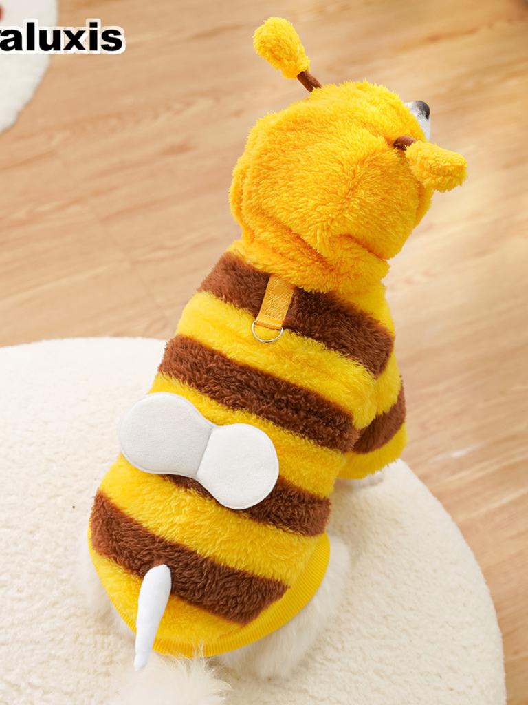 Pet Clothes for Dogs and Cats - Autumn Winter Transformation Outfit Teddy Bear Poodle French Bulldog Fleece Medium Dog