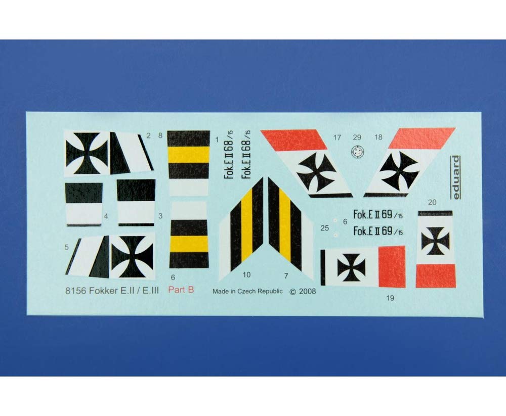 Eduard 1/48 Profipack Fokker E.III Plastic Model