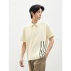 GXG Men's Color-Blocked Short Sleeve Polo Shirt